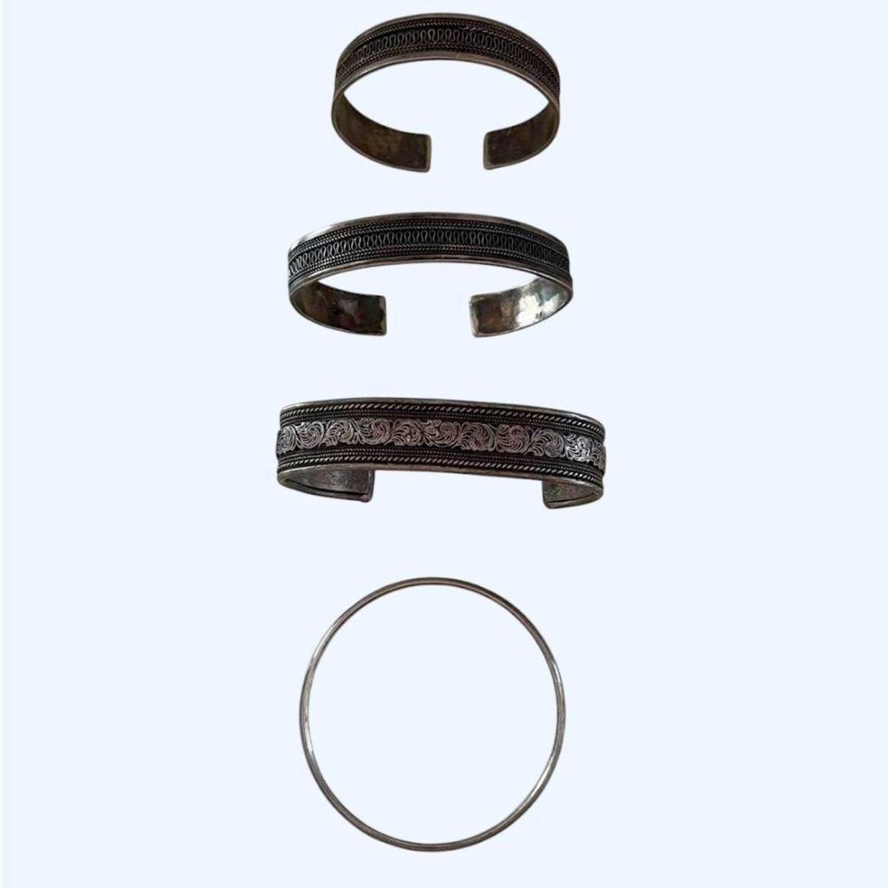 Silver Plated Vintage Jewelry Collection